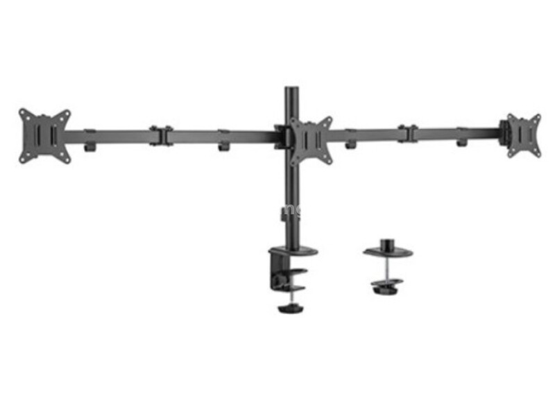 MA-D3-01 Gembird Podesivi stoni drzac za monitor sa tri ruke,tilt,rotacija, okretanje, 17-27 max.7kg