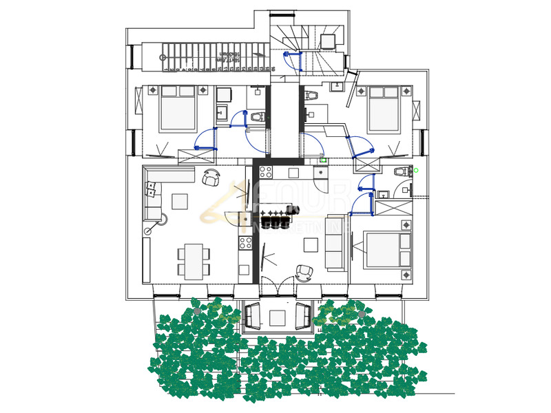 Rijeka, Podmurvice, 39.10m2, 1s+db