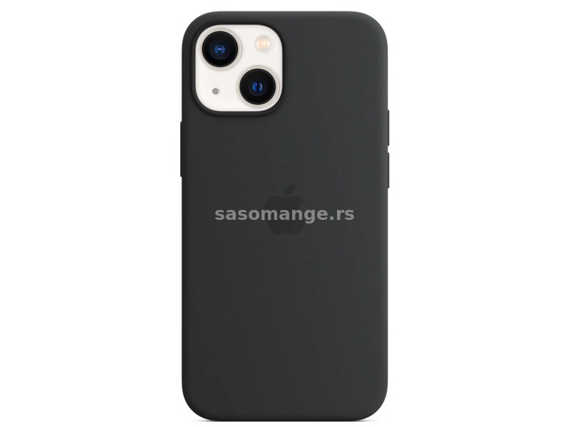 APPLE MagSafe rögzítésű silicone case iPhone 13 mini midnight black