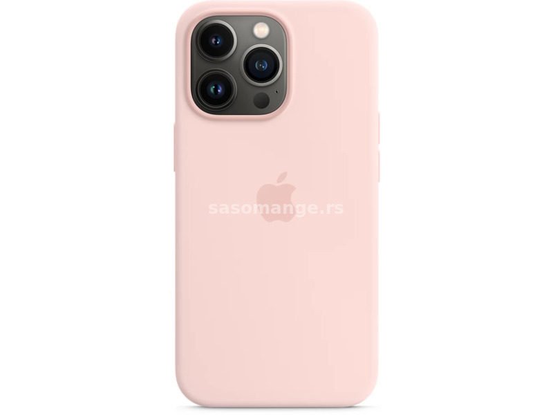 APPLE MagSafe rögzítésű silicone case iPhone 13 Pro krétarózsaszín