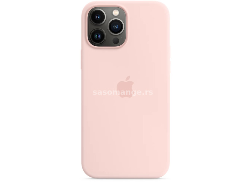 APPLE MagSafe rögzítésű silicone case iPhone 13 Pro Max krétarózsaszín