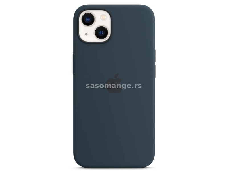 APPLE MagSafe rögzítésű silicone case iPhone 13 deep indigo blue