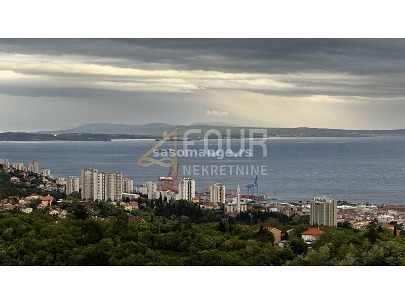 Rijeka, Donja Drenova, 52.49m2, 1s+db, pogled na more