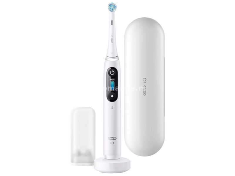 ORAL-B iO 8 Electronic toothbrush Alabástrom white (Basic guarantee)