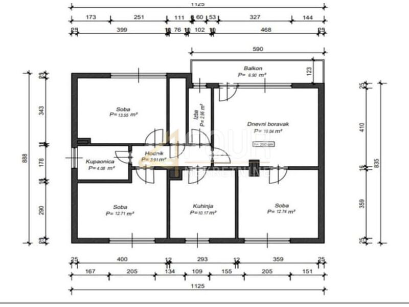 Gorski kotar, Fužine, 80.60m2, 4skl, natkrivena terasa