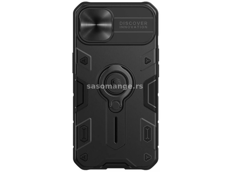 NILLKIN CamShield Armor back panel csŹathatBámerav%lem and telefongyqrq iPhone 13 black