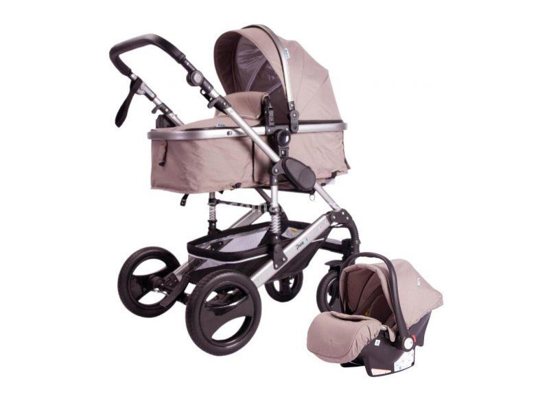 PUERRI Kolica za bebe Passeggino 3 u 1 - beige