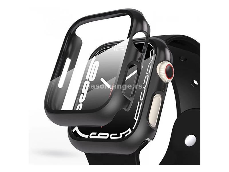 HAFFNER Defense 360 protection case glass Apple Watch 7 (41mm) black OEM