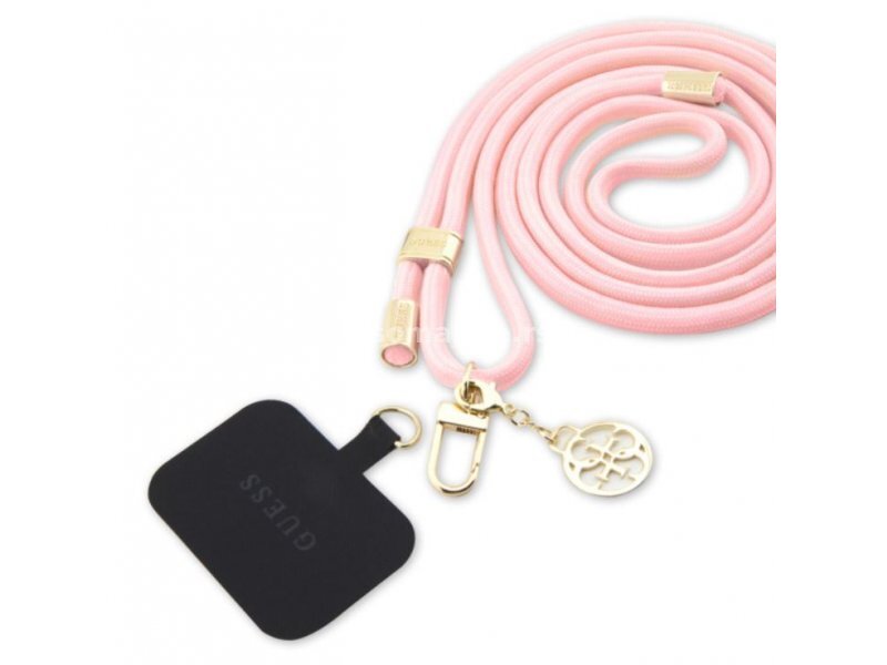 Guess Crossbody strap CORD PINK