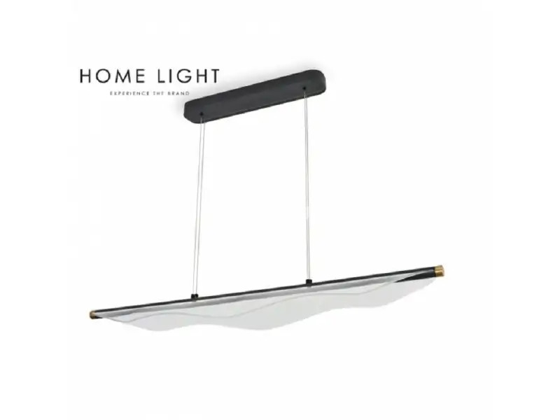 HOME LIGHT Vesta 598 visilica 40W 3000K CRNA/MESING