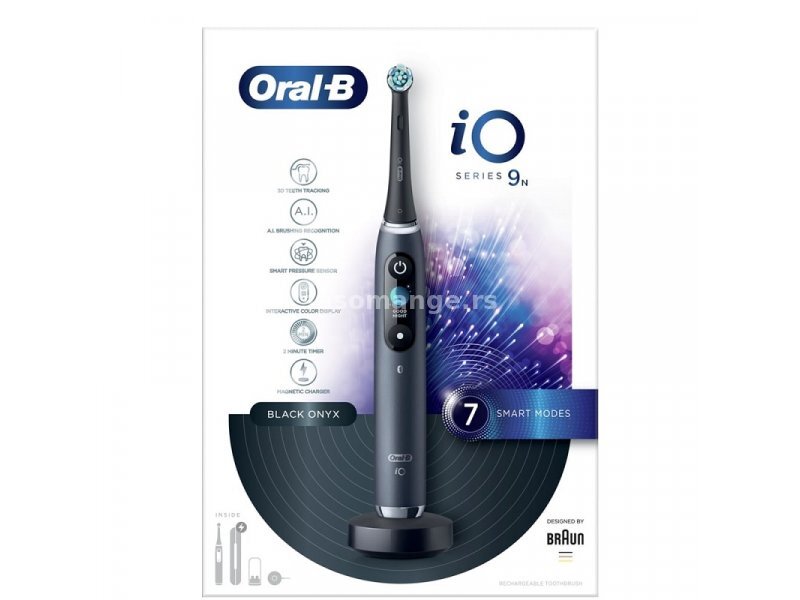 ORAL B POC iO 9 Black Električna četkica za zube