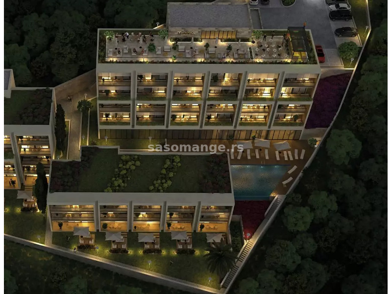Novi projekat sa luksuznim stanovima i sadržajima u blizini Portonovi Resorta, Kumbor - Herceg Novi