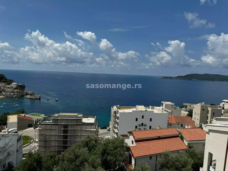 Novi kompleks u izgradnji sa bazenom i spa na odličnoj lokaciji, Pržno - Budva