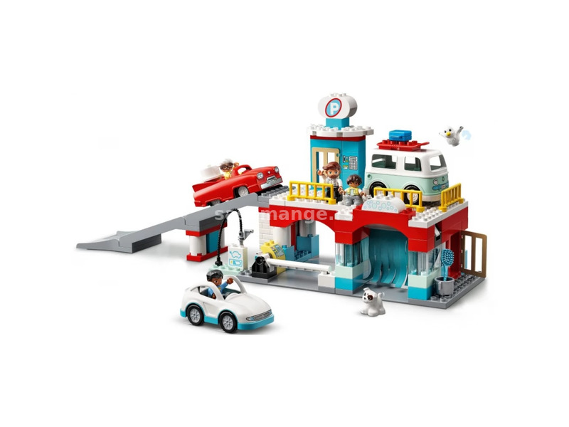 LEGO Duplo Park house and car wash 10948