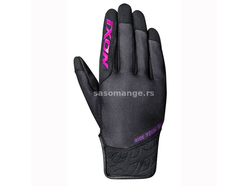 IXON Slicker lady black fushia rukavice