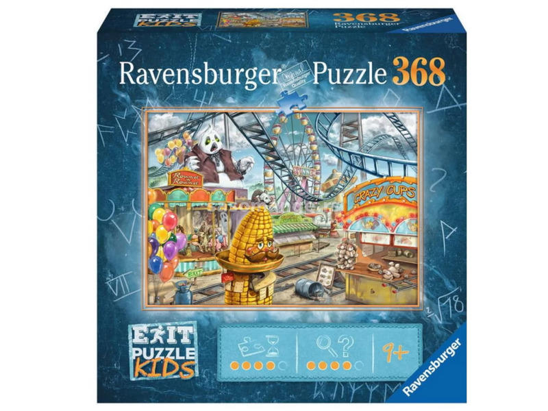 RAVENSBURGER Exit Puzzle game 368 pieces amusement park german edition