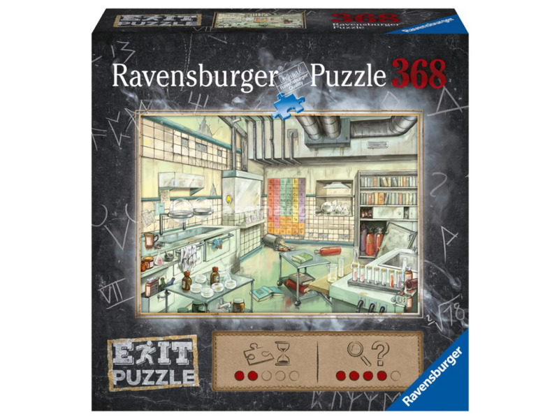 RAVENSBURGER Exit Puzzle game 368 pieces Closed pince german edition