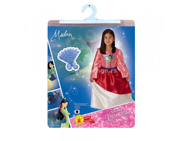 DISNEY Mulan kostim