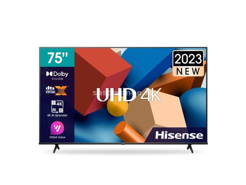 HISENSE Televizor 75A6K SMART 4K UHD