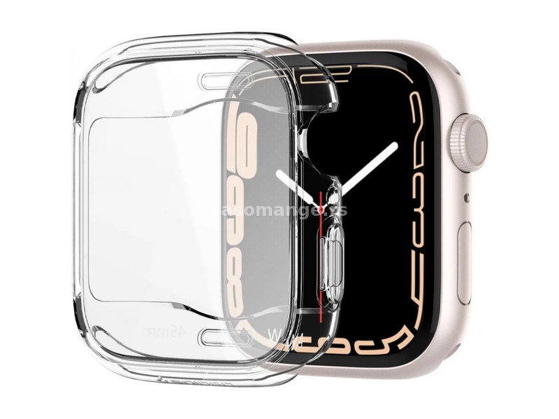 SPIGEN Ultra Hybrid case Apple Watch 7 45mm transparent