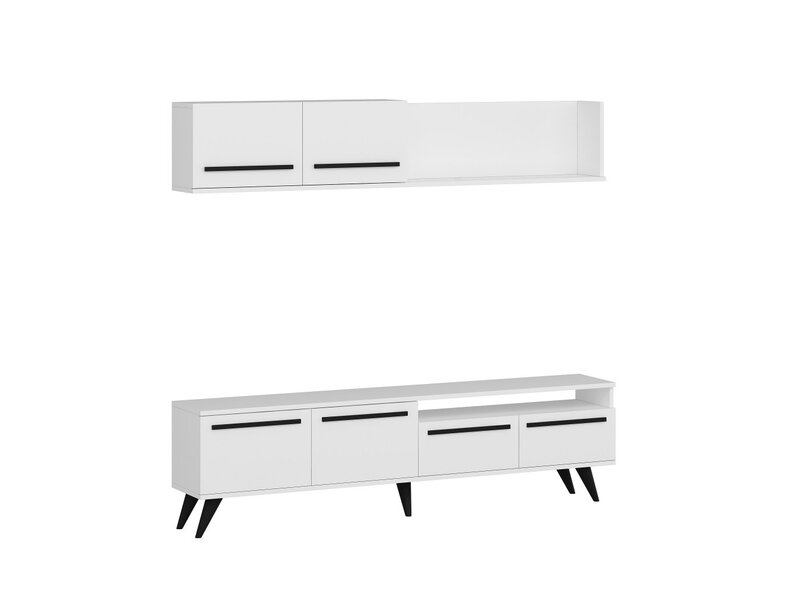 HANAH HOME TV polica Mono White (505CRL1718)