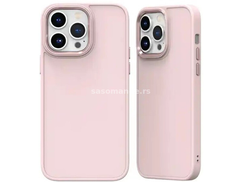 MCTK41-IPHONE 14 * Futrola UTP Shiny Lens Silicone Rose (169.)