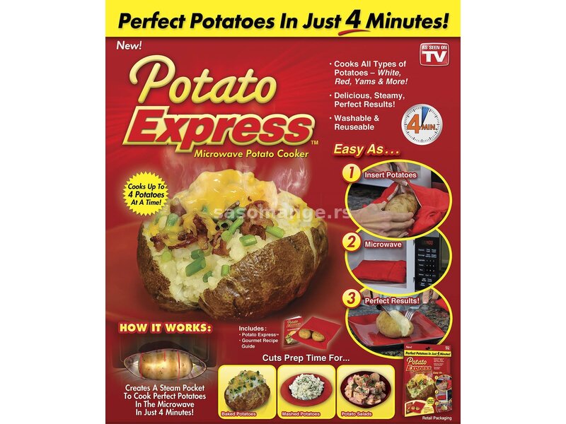 Express krompir za 4 min.