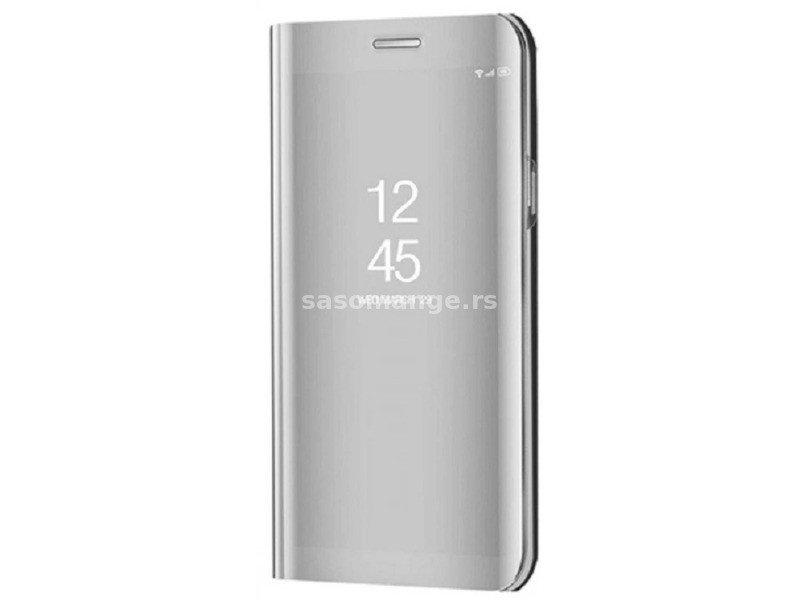 Samsung Galaxy A42 5G SM-A426B Side blooming case call pointer Smart View Cover silver (aftermarket)
