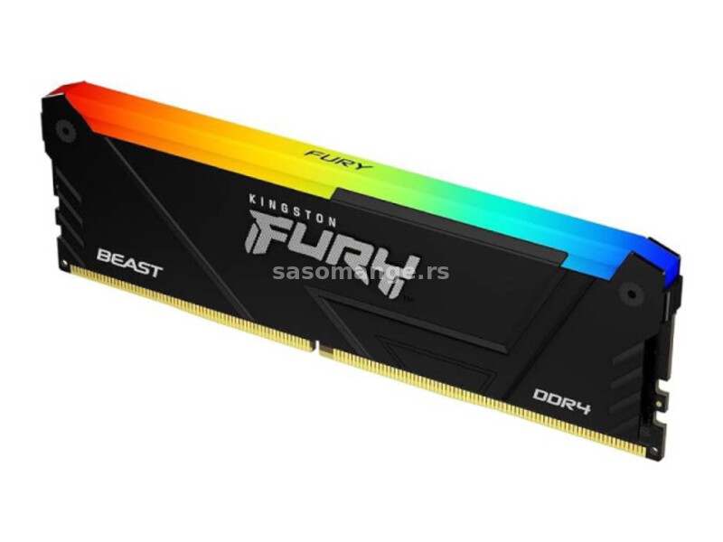 KINGSTON DIMM DDR4 32GB 3200MTs KF432C16BB2A32 Fury Beast RGB