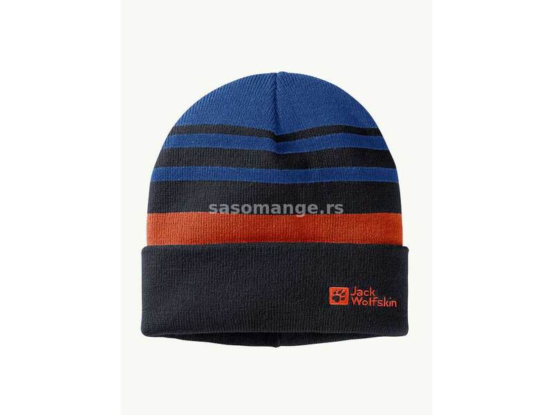 STRIPY KNIT BEANIE K