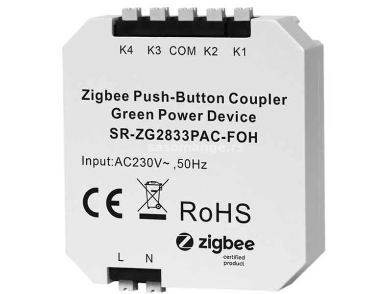 SUNRICHER SR-ZG2833PAC-FOH Friends of Hue push-button plug AC230 t%ll!s