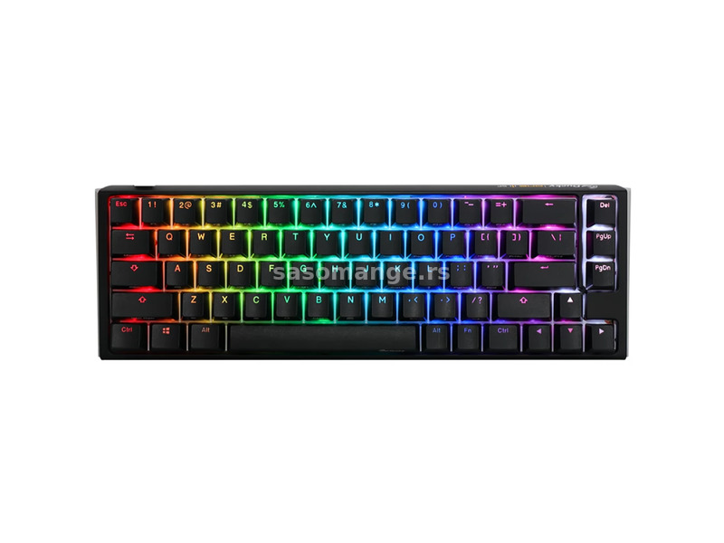 DUCKYCHANNEL ONE 3 SF RGB MX Red Hungarian black
