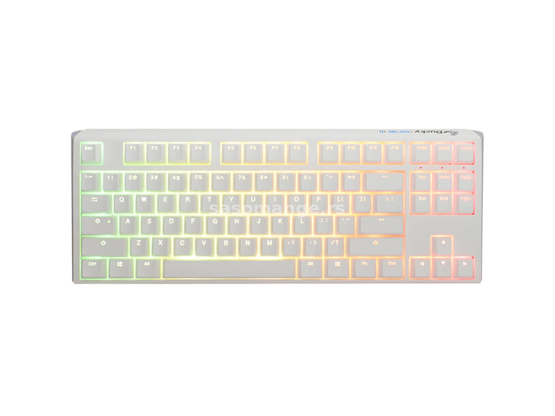 DUCKYCHANNEL ONE 3 TKL RGB MX Silent Red Hungarian white