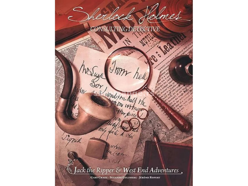 Sherlock Holmes Consulting Detective: Jack the Ripper &amp; West End Adventures board game