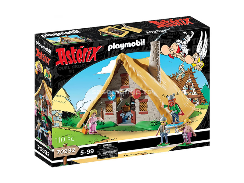 PLAYMOBIL Asterix Hasarengazfix Cabin stock
