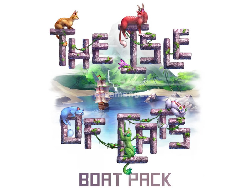 Macskák szigete: Hajócsomag board game accessory English variant