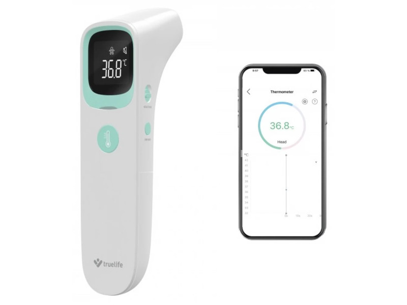 TRUELIFE Care Q10 BT thermometer white