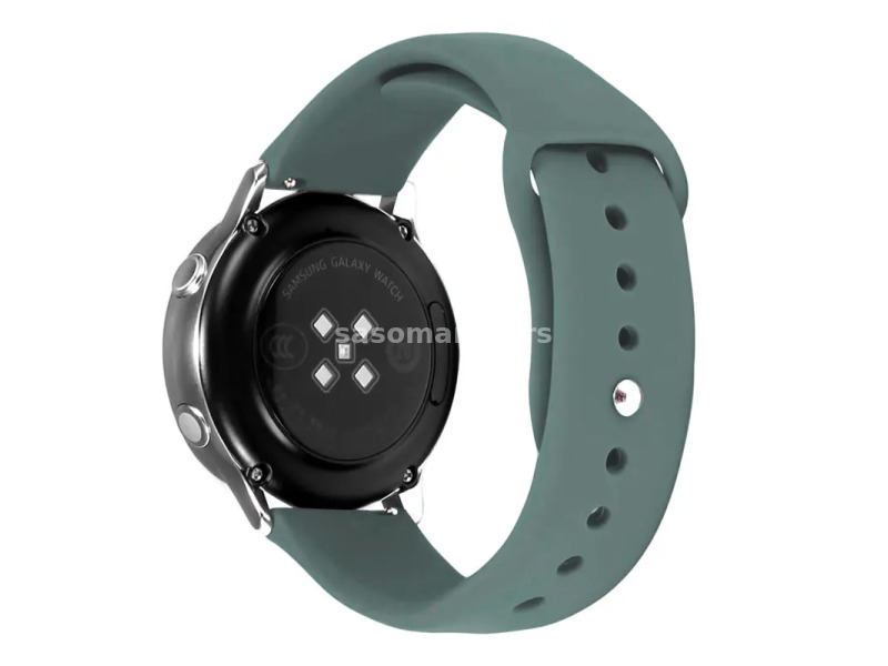 Narukvica plain za smart watch 22mm tamno zelena