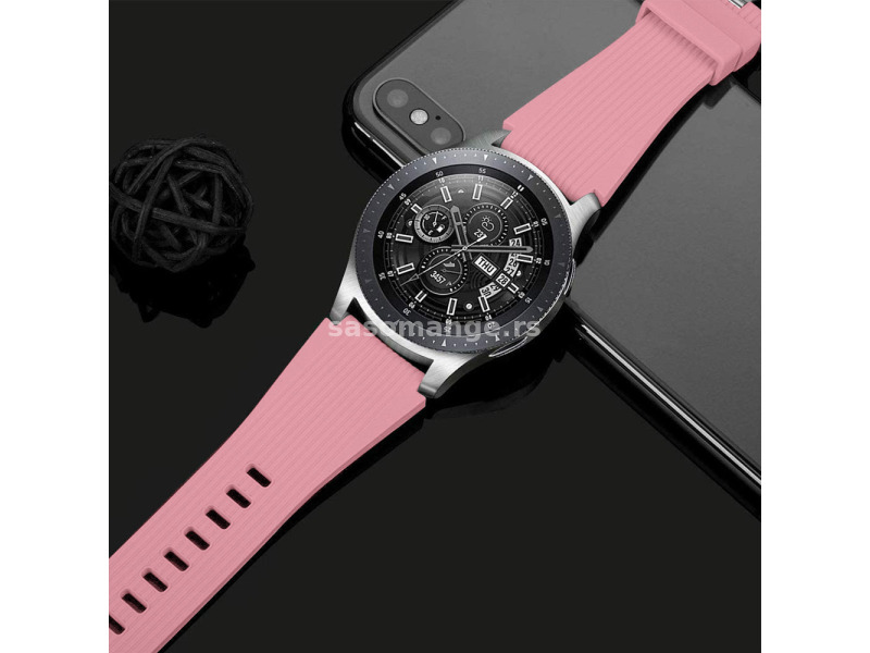 Narukvica relife za smart watch Samsung 4, 5 22mm roze