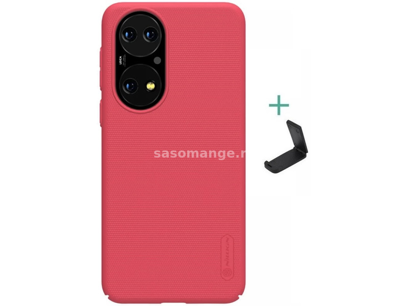 NILLKIN Super Frosted back panel case Huawei P50/P50E red