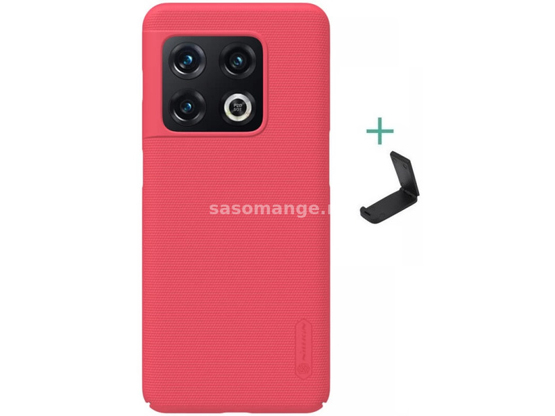NILLKIN Super Frosted back panel case OnePlus 10 Pro red