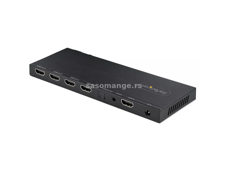 STARTECH 4-Port HDMI Splitter 4K 60Hz HDMI 2.0 Video