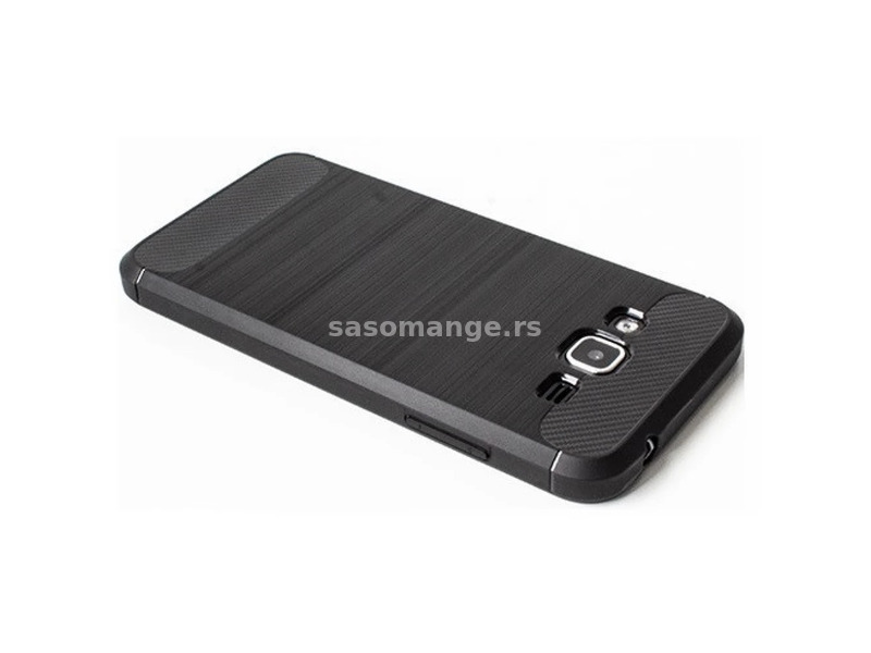 ZONE Silicon case brushed carbon pattern Samsung Galaxy M53 5G black
