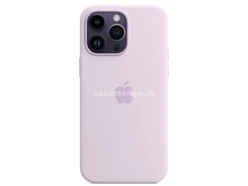 APPLE MagSafe rögzítésű silicone case iPhone 14 Pro Max lilac
