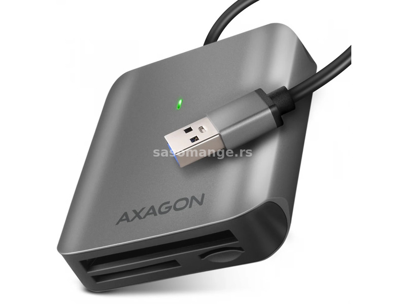 AXAGON CRE-S3 SuperSpeed USB-A UHS-II card reader