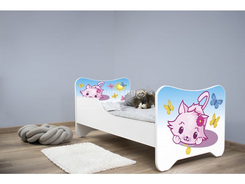 TOP BEDS Happy Kitty Dečiji krevet 140x70 Little Kitty