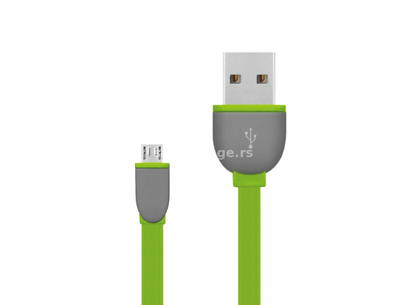 USB 2.0 kabel, USB A- USB micro B,1m USBK-F/GR