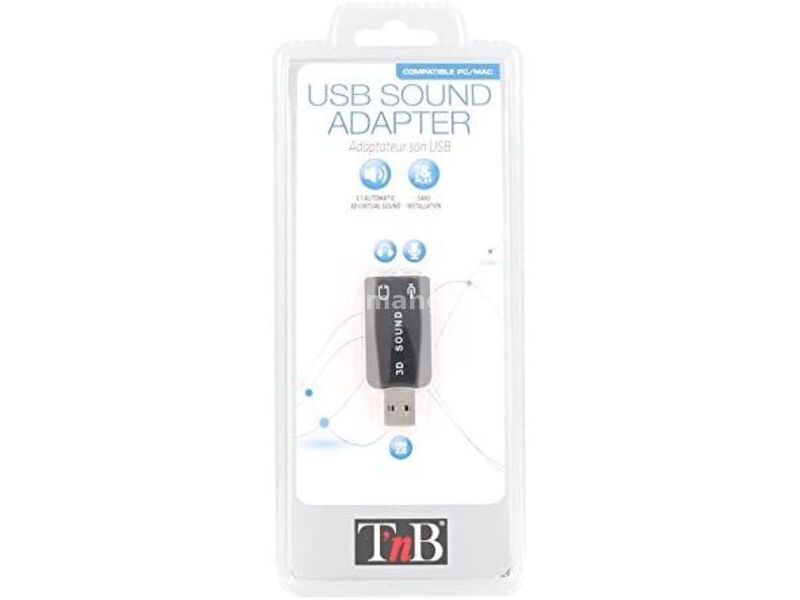 TNB ADAUSB51 AUDIO ADAPTER USB/2 JACK