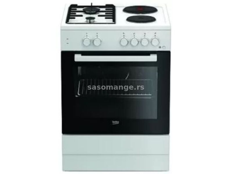 BEKO Kombinovani šporet, Ringle - Plin FSS64010DW