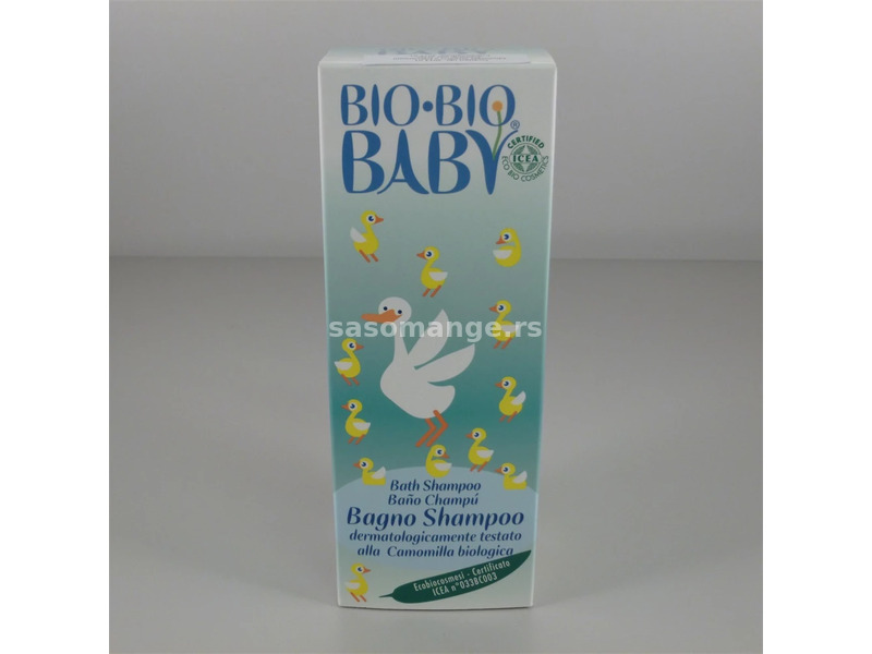 Bio bio baby bathing shampoo kamillŕ250 ml